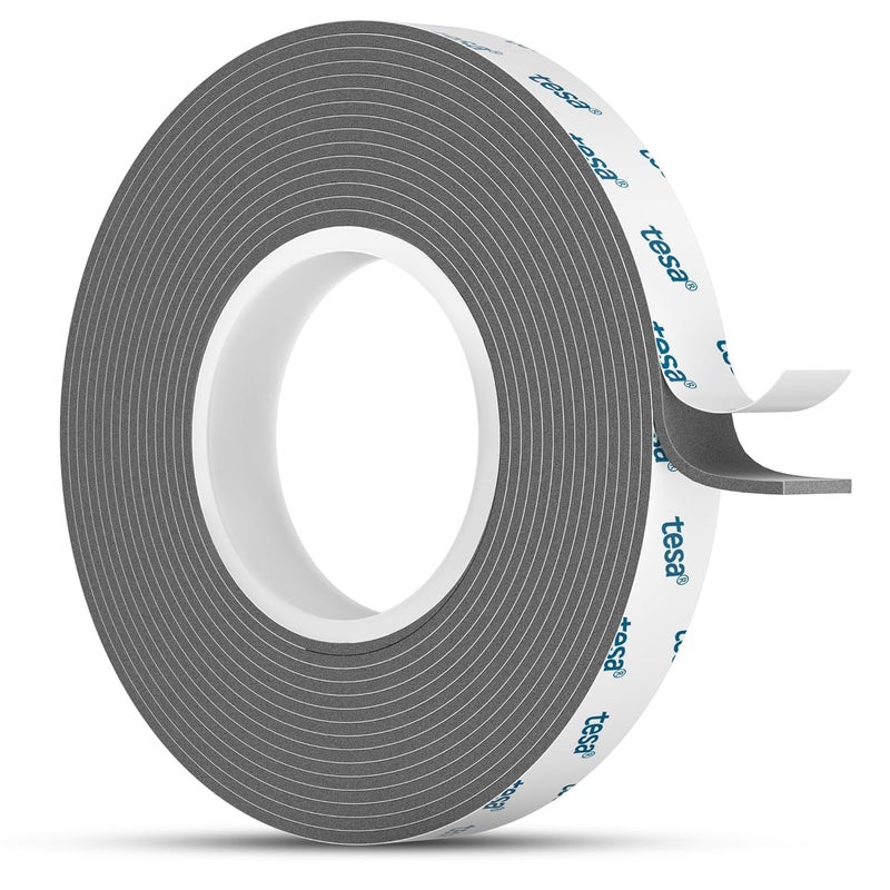 EMITEVER Tesa Double Sided Tape Heavy Duty 0.4in x 10ft 6311, Adhesive Mounting Tape Waterproof, Strong Foam Tape for Walls, Extreme Temp Resistant No Residue Removal Two Sided Tape for Auto, Home, Office - Image 1